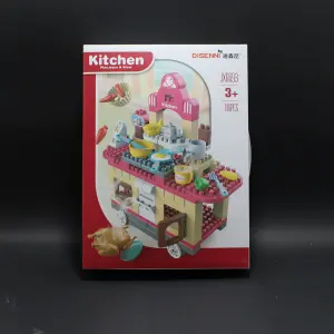 Cocina tipo lego de 116pcs