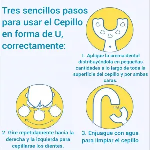 cepillos en U cepillo en U cepillo niños