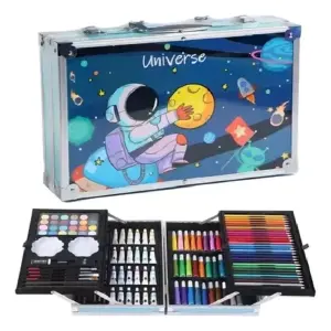 Set De Arte Dibujo Maletin Metalico