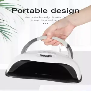 Lámpara De Uñas Led/uv 168w Con Soporte