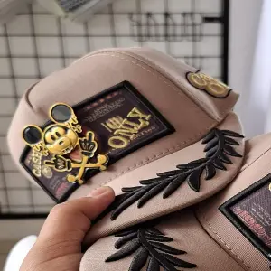 Gorra Belica Caqui Cash Only Mickey