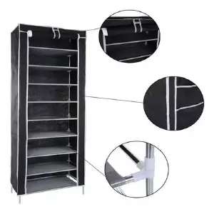 Organizador de zapatos 10 niveles tela