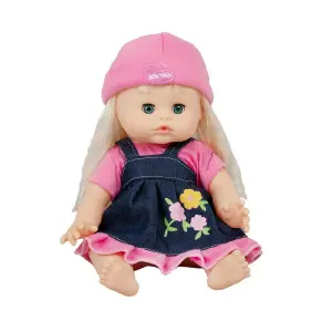 Muñeco Bebe Vestido Jean Secadora Vacini