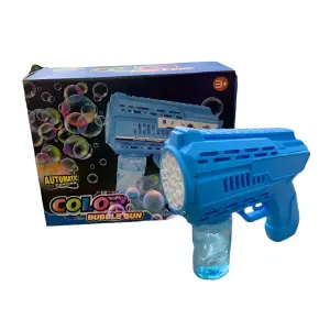 Lanzador Pistola Burbujas Recargable Az