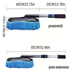 Cepillo de Microfibra Expandible: Limpieza Incomparable - Cepillo De Microfibra Expandible