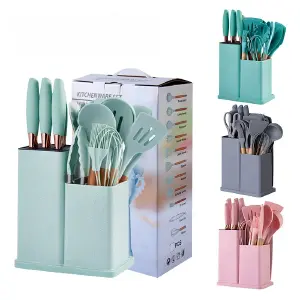 Set 19 Piezas Utensilios De Cocina Silic