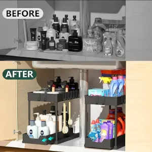 Set organizador para debajo del fregader
