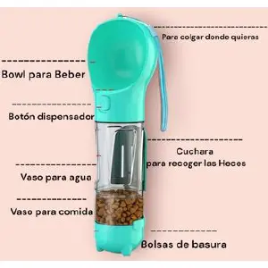 Botella Portatil 3 En 1 Multifuncional P