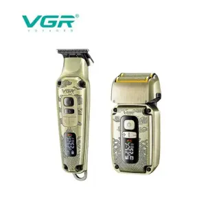 Combo Maquina Patillera+Shaver VGR V-641