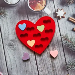 Molde De Silicona En Forma de Corazón