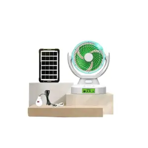 Ventilador de mesa Solar de 9"