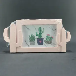PORTARRETRATO MARCO PLASTICO CACTUS 15*