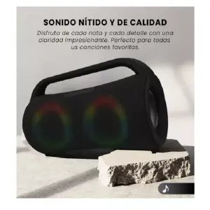 Parlante Portátil Tws Bluetooth Negro