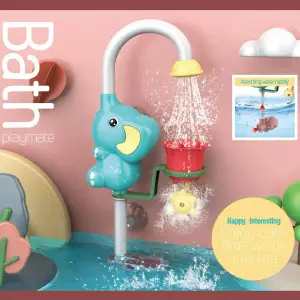 ducha electrica para bebes elefante