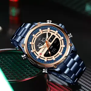 Reloj Curren 8404 Clásico Cuarzo Acero