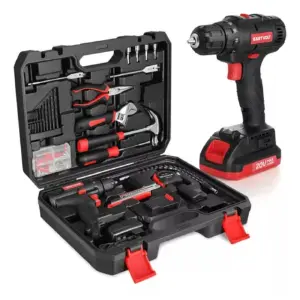 TALADRO INALAMBRICO DOBLE BATERIA