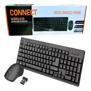 Combo mouse y teclado inalámbrico 401c