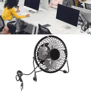 mini ventilador 4" para mesa
