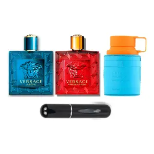 PERFUME EROS+EROSFLAME+MANDARINSKY+PERFU