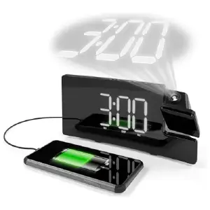 RELOJ DESPERTADOR PROYECTOR