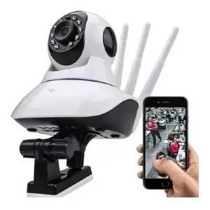 Cámara tres antenas de seguridad