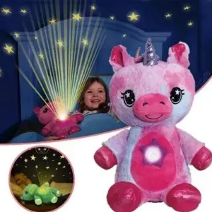 Star Belly Peluche con proyector de luz