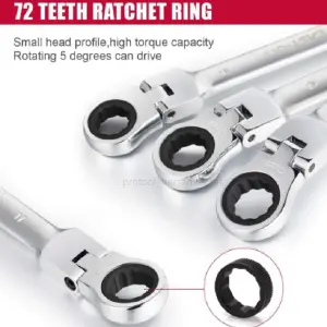 PT-3 juego llaves rachet x 12pcs
