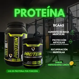 1 PROTEINA HIERBABUENA LIMON X900GR