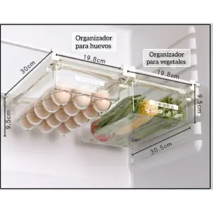 Organizador de nevera x2 unidades