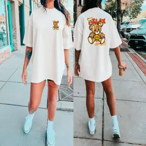 Camisetas grficas oversize - 731770