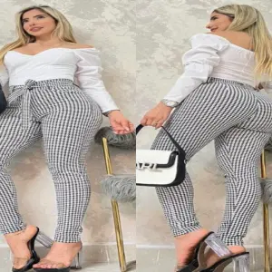 CONJUNTO PANTALON GALLINETO+BLUSA CAMPES