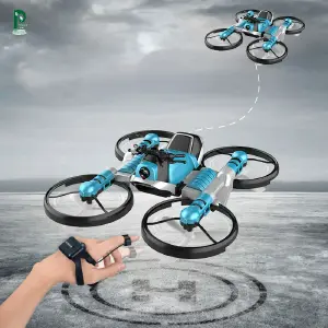 DRONE MOTOCICLETA 2 EN 1 CON CAMARA