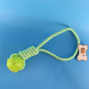 Juguete para mascota con agarradera y p