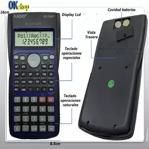 Calculadora Cientifica Completa Kadio