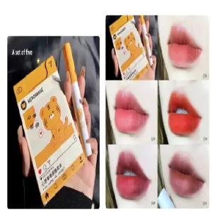 kit de labios semi mate x 5 ohayo-0356