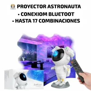 proyector astronauta conexión bluetooth
