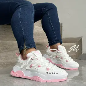 Bolichero Adidas Cordones para Dama