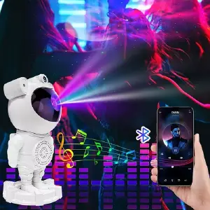 Astronauta Proyector Parlante Bluetooth