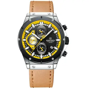 Reloj Naviforce Casual Nf8027l Crono Hom