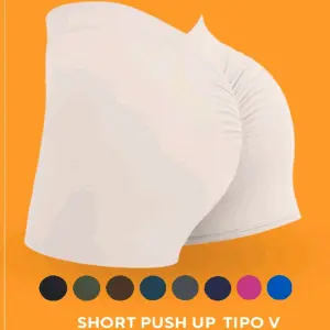 SHORT PUSH UP TIPO V
