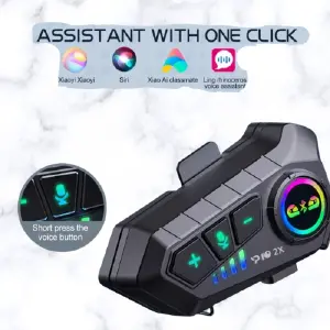 Intercomunicador casco moto Bluetooth