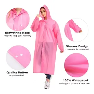 Capa impermeable adulto de colores