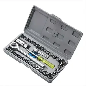 Juego Set Raches Copas 40pcs Herramienta