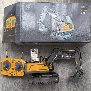 Retro excavadora control remoto