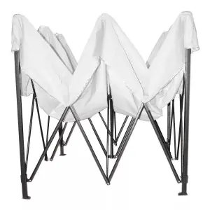 Carpa Toldo 3x3 Plegable Impermeable - Blanco - Carpa Toldo 3x3 Plegable Imperme. Blanco