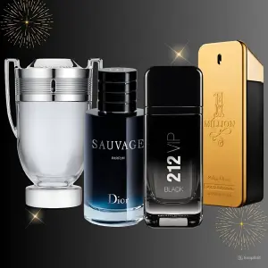 KIT INVICTUS + SAUVAGE + 1MILLION+BLACK