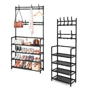 Mueble Organizador De Ropa Zapatera Perc