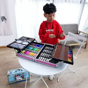 Set Kit Creativo Arte Dibujo Maleta