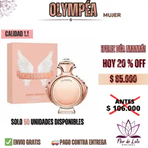 Perfume Olympéa Paco Rabanne 80ml Mujer