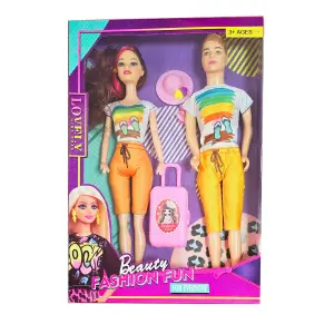 Muñeca Muñeco Pareja Viaje Juguete Inter